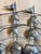 Silver Vintage Brutalist Welded Metal Sailing Ship Wall Sculpture Mid Century For Sale - Image 8 of 17