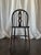 English Set of Four Vintage Oval Back Dining Chairs With Floral Cushion For Sale - Image 3 of 13