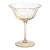 Apéritif Summer Cocktail Coupe- Goldenrod, Set of 4 For Sale