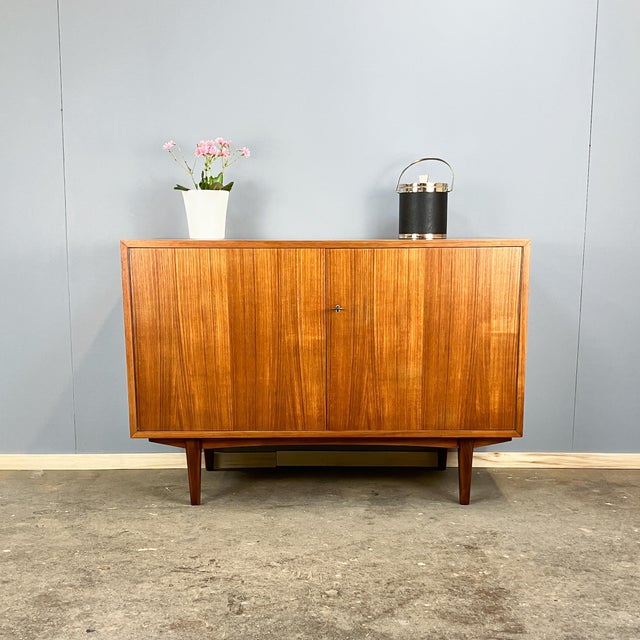 Wood Small Sideboard in Teak, 1960s For Sale - Image 7 of 12