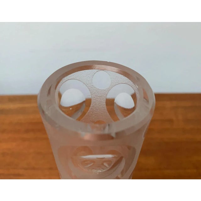 Vintage Bubble Glass Vase, 1970s For Sale - Image 8 of 16