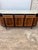 Brass French 19th Century Louis XVI Carrara Marble Top Flame Mahogany Sideboard For Sale - Image 8 of 12