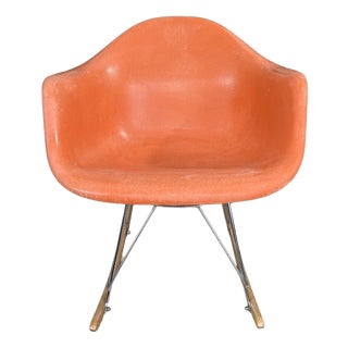 Fiberglass Rocking Armchair by Charles and Ray Eames, 1970s For Sale
