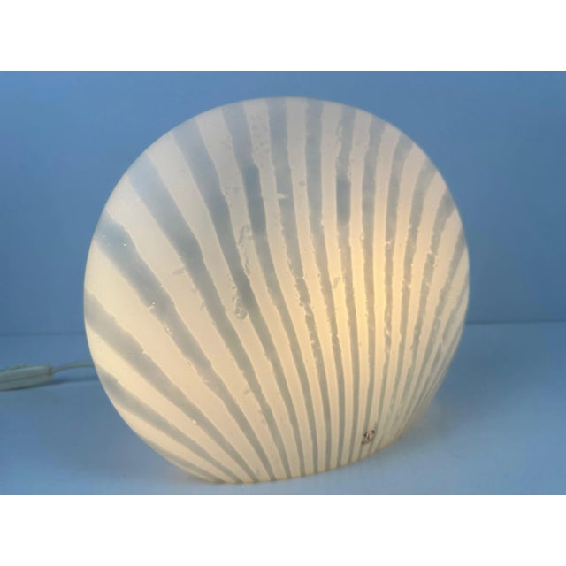 Zebra Shell Table Lamp from Peill & Putzler, 1970s For Sale - Image 6 of 10