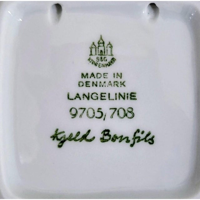 Vintage Bing & Grondahl Danish Landmark Mini Wall Plates Framed Art by Kjeld Bonfils For Sale - Image 11 of 16