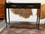 West Elm Metalwork Console Table For Sale - Image 9 of 12