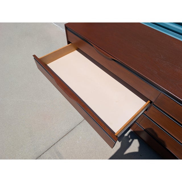 Mid Century Modern Walnut Dresser by John Kapel for Glenn of California, C1960s For Sale - Image 13 of 18