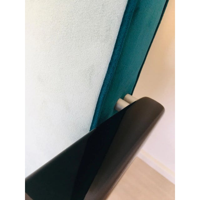 Blue Blue Armchair by Jaroslav Smidek, 1960s For Sale - Image 8 of 11