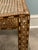 Indian Square Stool With Cane Seat For Sale - Image 4 of 7