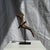 Traditional Indonesian Decorative Wooden Bird on a Base with Crest For Sale - Image 15 of 17