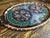 Engraved Oval Copper Tray with Handles For Sale - Image 9 of 11