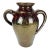 Vintage Hewell Pottery Double-Handled Jug | Georgia Folk Art Alkaline Glaze For Sale