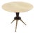 Mid-Century Modern Marble with Wood and Brass Round Coffee Table by Osvaldo Borsani, 1950s For Sale