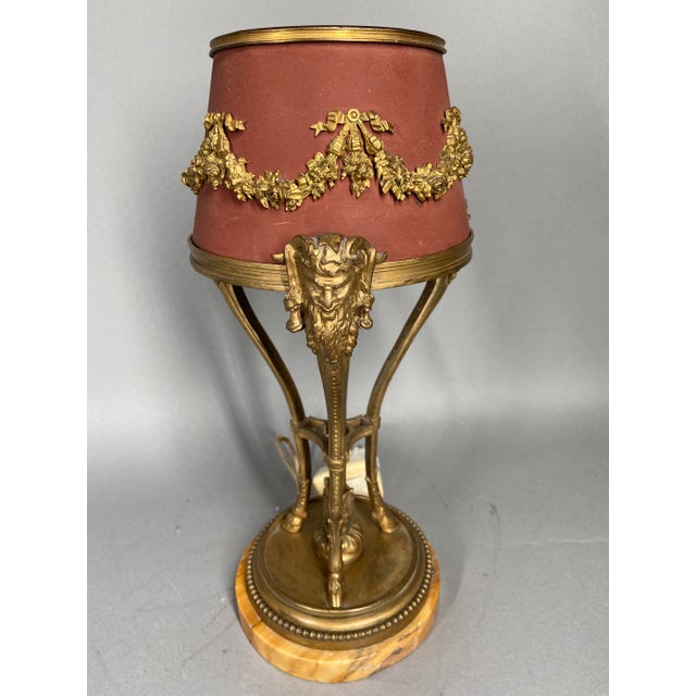 Antique French Louis XVI Desk/Table Lamp For Sale - Image 6 of 10