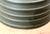 Vintage Rare Pennsylvania Dutch Hand Painted Classic Black Wooden Bowl Signed 12" For Sale In New York - Image 6 of 10