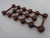 Brown Vintage Danish Teak Coaster by Nissen, 1960s, Set of 3 For Sale - Image 8 of 18