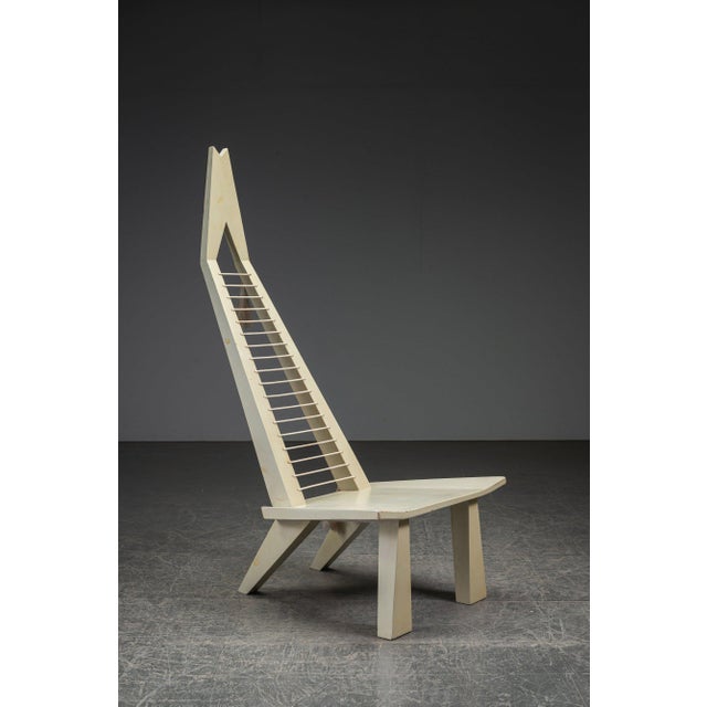 Architectural Easy Chair, 1980s For Sale - Image 17 of 18