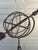 Metal Vintage English Country Classical Wrought Iron Garden Armillary Sundial on Stand For Sale - Image 7 of 12