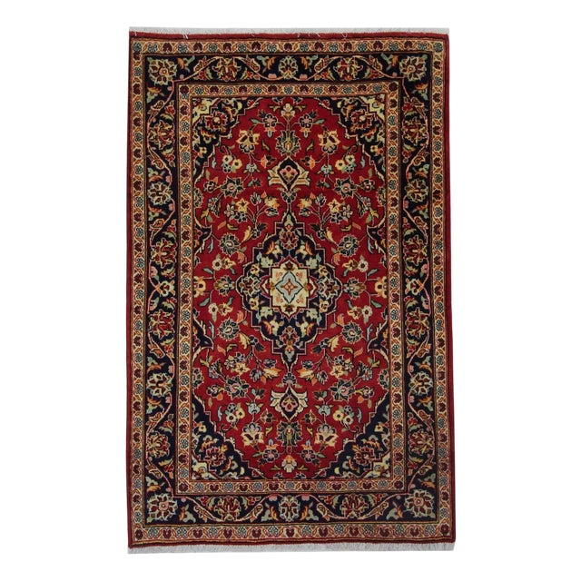 Middle Eastern Rug in Wool For Sale