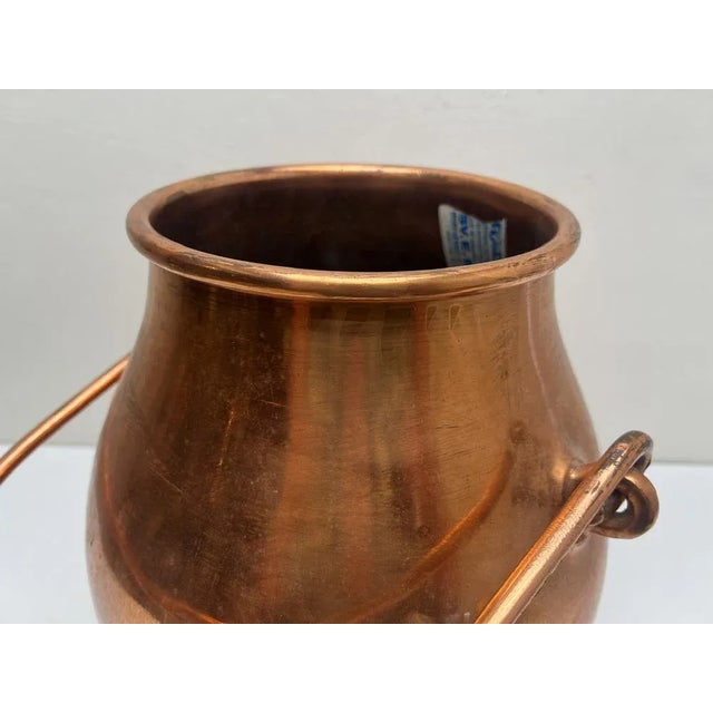Copper Vintage Danish Copper Milk Churn Cooler, 1950s For Sale - Image 8 of 11
