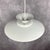 Metal Danish White Ceiling Lamp from Belid, 1990s For Sale - Image 7 of 12
