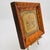 Wood Vintage Framed English Brass Royal Coat of Arms in Burlwood Frame With Green Velvet Mat For Sale - Image 7 of 16