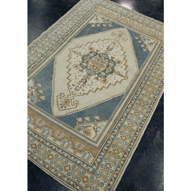 Turkish Turkish Anatolian Rug 3'10" x 5'7" #17577 For Sale - Image 3 of 8