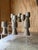 Handmade Speckled Stoneware Goblets, Set of 8 For Sale - Image 17 of 18