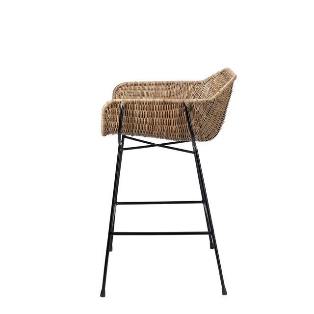 2020s Jamie Young Nusa Counter Stool For Sale - Image 5 of 6