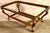 Traditional Maitland-Smith Gilded French Empire Style Coffee Table For Sale - Image 3 of 12