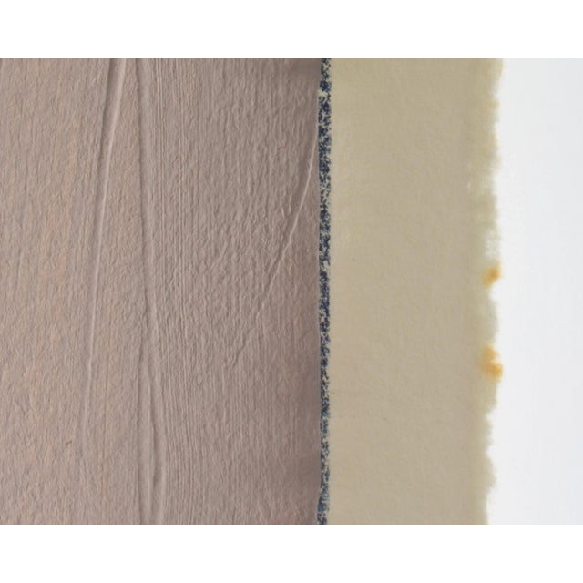 Signed 1981 Abstract Mixed Media Painting by Artist Harry Hilson For Sale In Indianapolis - Image 6 of 9