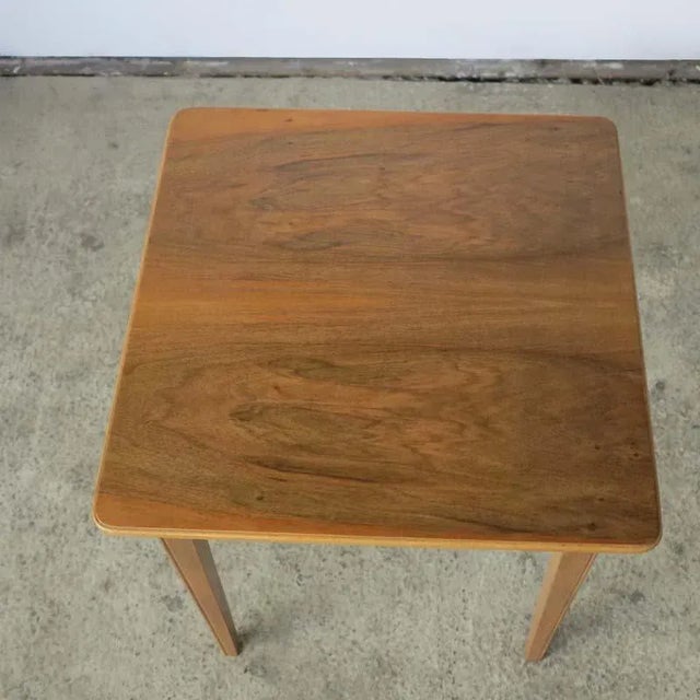 Art Nouveau Wooden Side Table, 1900s For Sale - Image 5 of 7