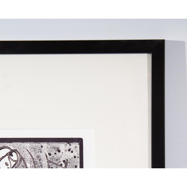 Late 20th Century Abstract Intaglio Print by Martin Barooshian For Sale - Image 5 of 9