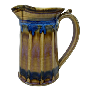 Greg Olson Wheel-Thrown Pottery Pitcher Made in Usa