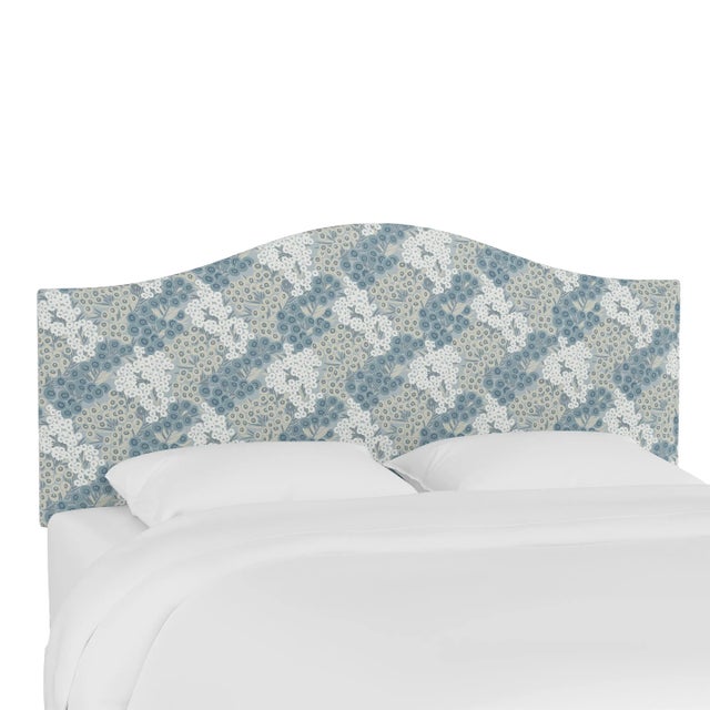 Kenmore Headboard in Blue Loiret, Twin For Sale