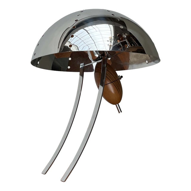 Mid-Century Modern Style Swiss Custom-Made Table Lamp For Sale