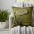 Exquisite Luxury Arts & Crafts Sofa Cushions – 1920s Design Cushion Cover With Insert For Sale - Image 4 of 5