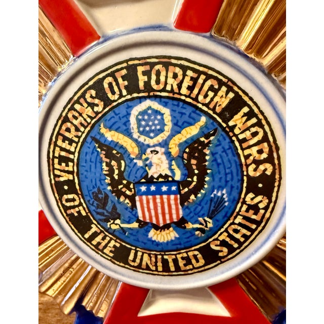 Veterans of Foreign Wars 75th Anniversary Decanter For Sale - Image 4 of 12