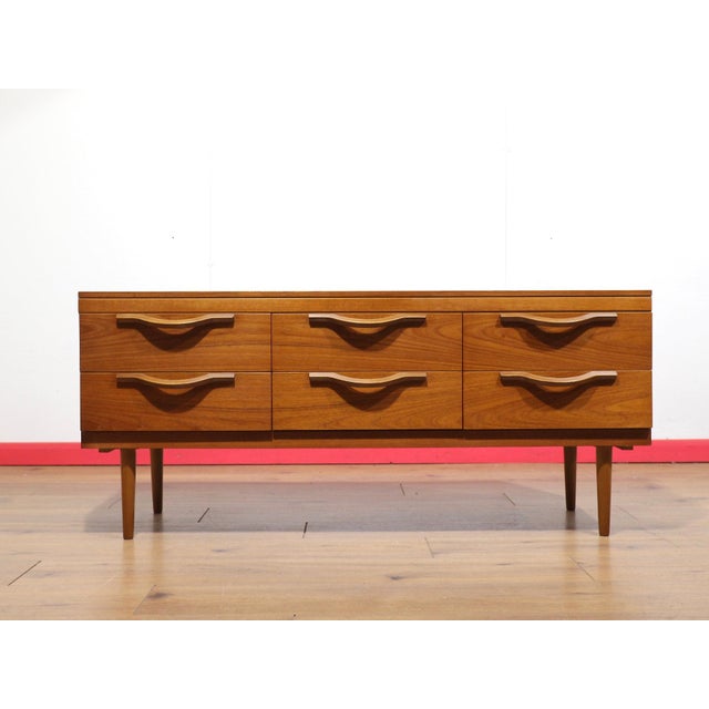 Mid Century Modern Vintage Teak Dresser Drawers by Stonehill Danish Style For Sale - Image 11 of 11