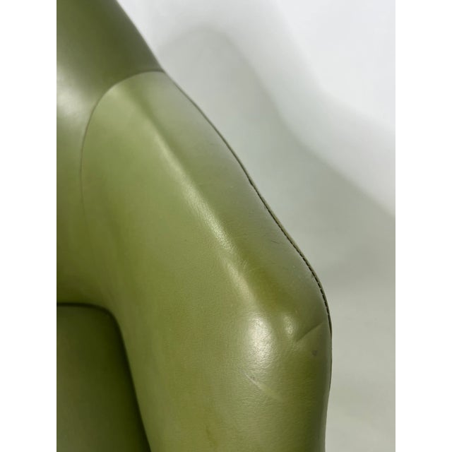 Vintage 1970's Green Steelcase Armchair For Sale - Image 9 of 12