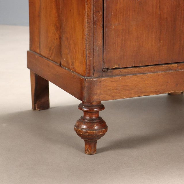 Walnut Sideboard with Marble Top For Sale - Image 9 of 13