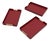 Enameled Metal and Brass Trays from MB Italia, 1960s, Set of 3 For Sale