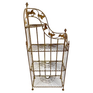 Victorian Plant Shelf in Wrought Iron, 1920s For Sale