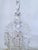 Hollywood Regency 1950s Parachute Chandelier With Hand Cut Glass Dish For Sale - Image 3 of 9