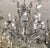 Silver 19th C Style Italian Wrought Iron & Crystal Chandelier For Sale - Image 8 of 8