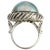 14KW Large Mabe Pearl Ring, size 6 For Sale - Image 4 of 5