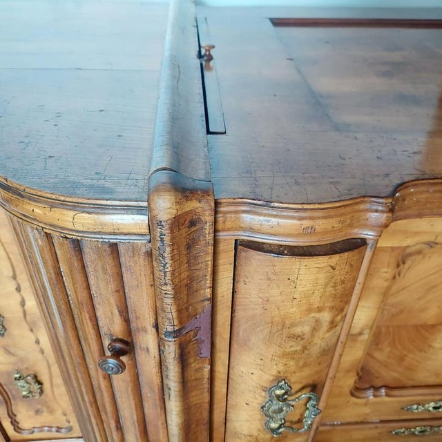 Louis Philippe Cylindrical Secretaire For Sale - Image 9 of 18