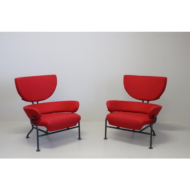 Mid-Century Modern Vintage PL19 Lounge Chairs by Franco Albini for Poggi Pavia, 1955, Set of 2 For Sale - Image 3 of 18