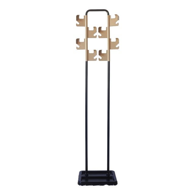 Vintage Freestanding Coat Rack by Jean Pierre Vitrac for Manade, 1980s For Sale