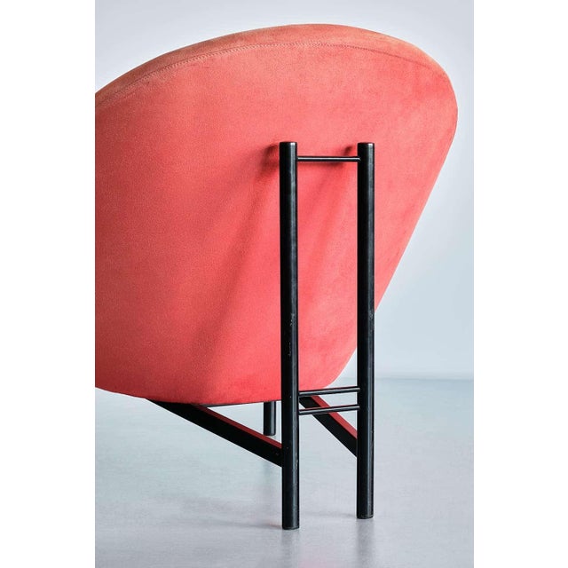 Blue F815 Lounge Chair by Theo Ruth for Artifort, Netherlands, 1960s For Sale - Image 8 of 15